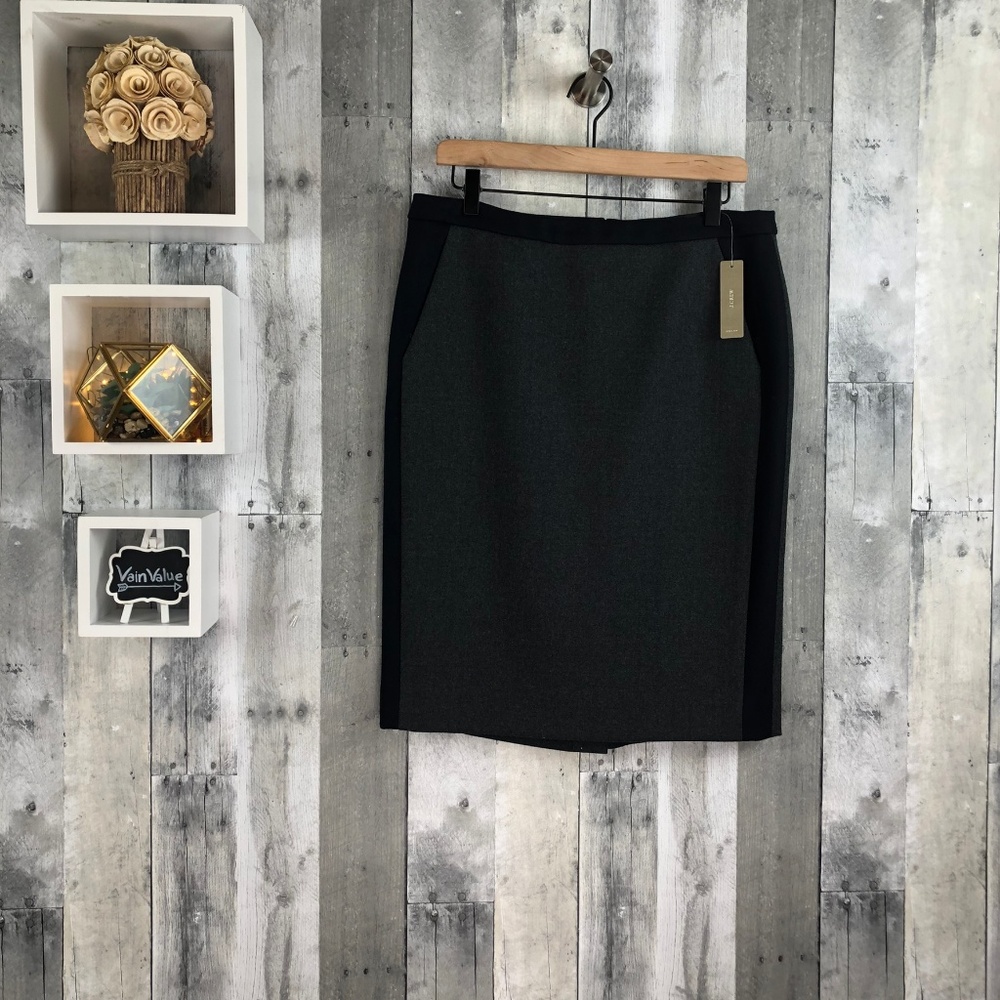 J. Crew | Wool No. 2 Pencil Skirt